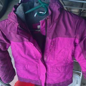Pink Girls Snow Jacket